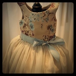 Pink and Violet Party Dress